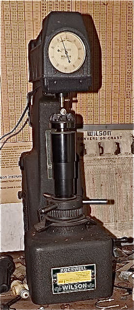 WILSON ROCKWELL HARDNESS TESTER